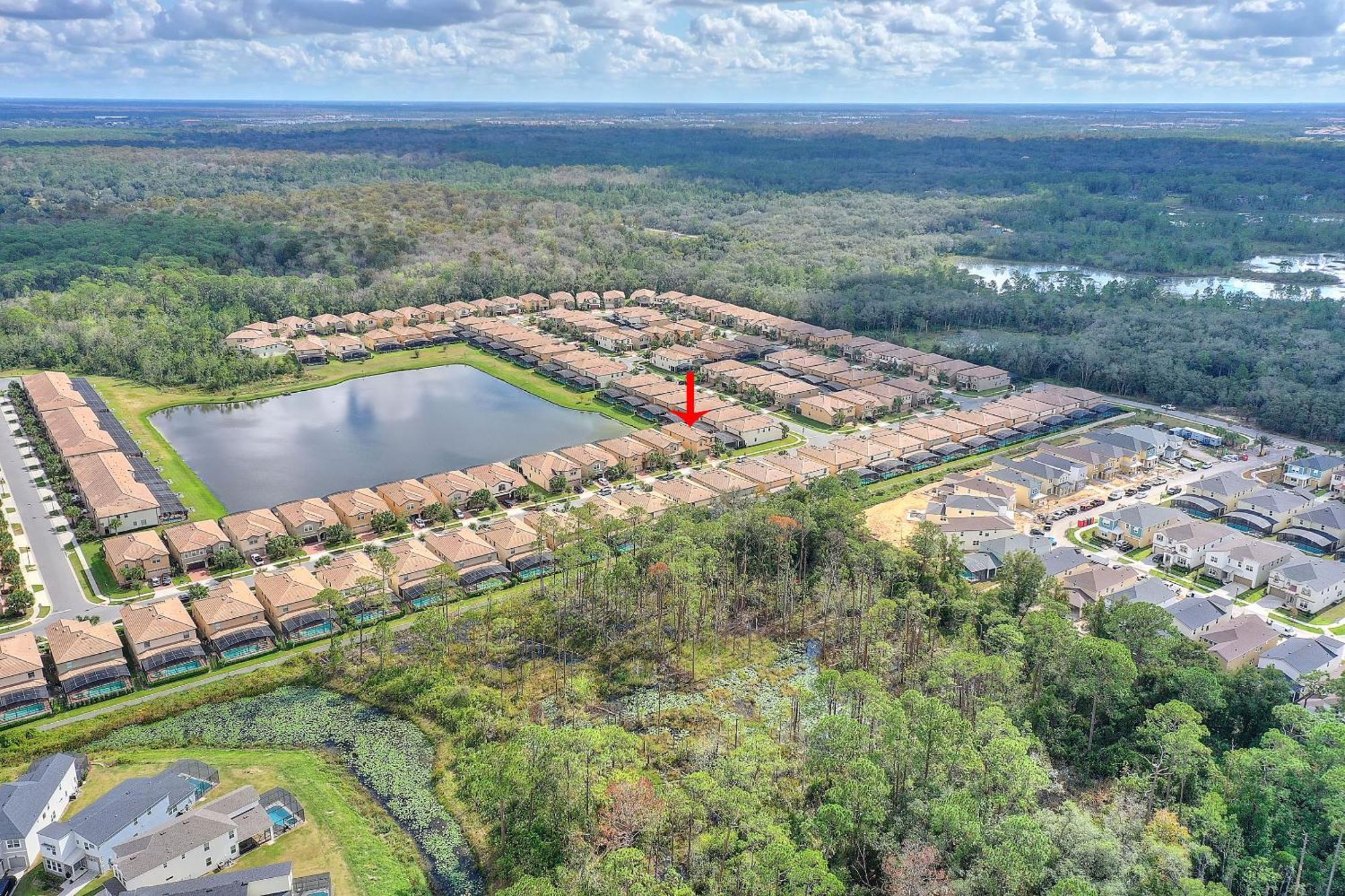 Stylish Cozy Family Getaway With Private Pool And Lake View Kissimmee Exterior photo